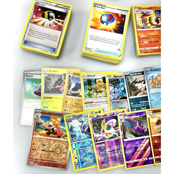 Pokémon TCG Trading Card Mixed Lot of 360 Modern Cards in Collectible Tin - Picture 5 of 15